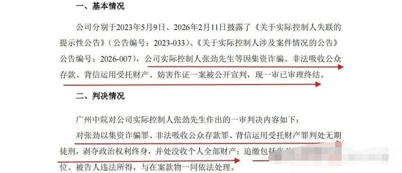 那个非法集资的集团老板,大结局了 新闻