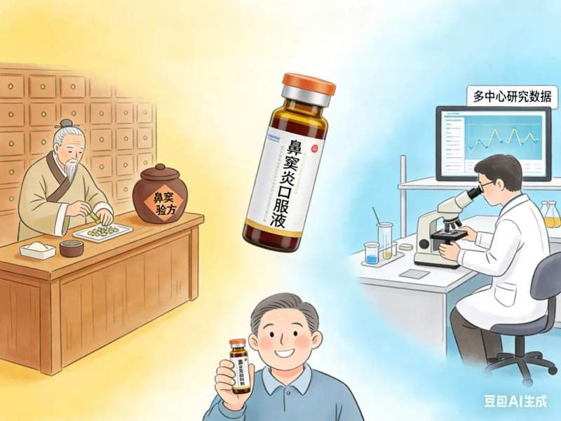  从祖传秘方到药典收录：鼻窦炎口服液的循证医学进化史 健康养生