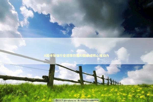 A股半导体行业迎涨价潮AI需求成核心推动力 A股半导体行业迎涨价潮AI需求成核心推动力 新闻