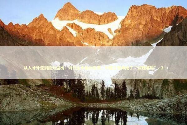 从人才外流到能力溢出：为什么中美AI竞赛，中国工程师成了“决胜筹码”_2 新闻