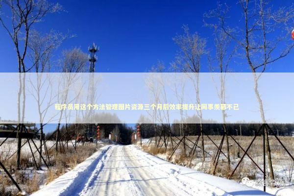 程序员用这个方法管理图片资源三个月后效率提升让同事羡慕不已 IT技术