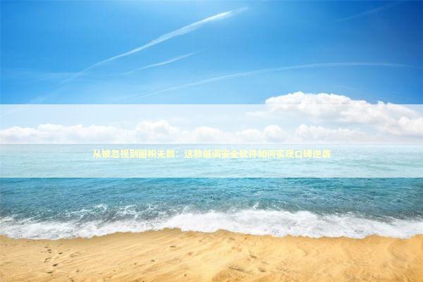 从被忽视到圈粉无数：这款低调安全软件如何实现口碑逆袭 IT技术